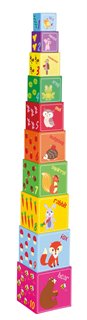 Lelin® Stacking and Nesting Blocks - Forest Friends